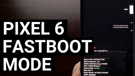 Boot your phone into Fastboot Mode. . Google pixel 6 pro stuck in fastboot mode